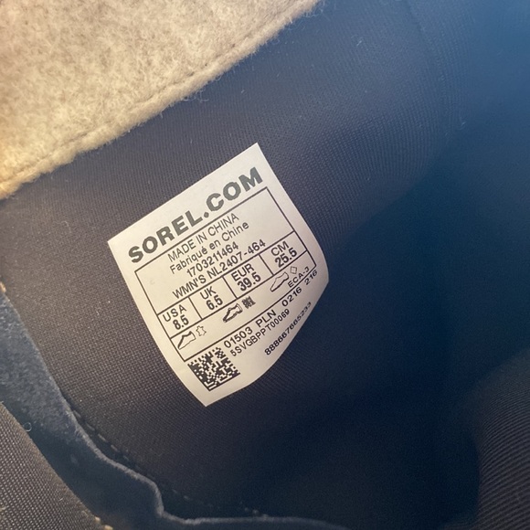 SOREL Blue Medina IV Premium Boots sz 8.5 - Picture 11 of 13